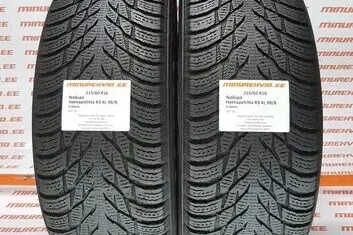 Kasutatud lamellrehv 215/60R16 Nokian Hakkapeliitta R3 XL 99/R