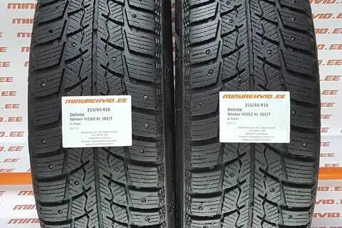 Подержанный шипованная шина 215/65R16 Winter WD52 XL 102/T