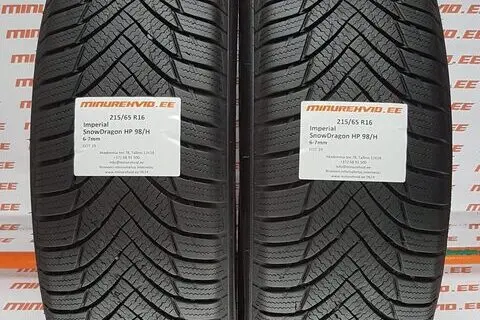 Kasutatud lamellrehv 215/65R16 Imperial SnowDragon HP 98/H