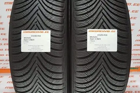 Kasutatud lamellrehv 215/65R16 Michelin Alpin 5 98/H