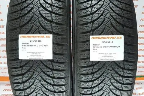 Kasutatud lamellrehv 215/65R16 Nexen WinGuard Snow G WH2 98/H