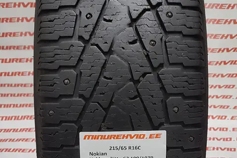Подержанный шипованная шина 215/65R16 Nokian Hakkapeliitta C3 109/107R