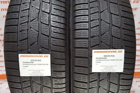 Kasutatud lamellrehv 225/55R16 Continental ContiWinterContact TS830P 95/99/H MO/AO