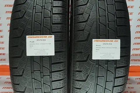 Kasutatud lamellrehv 225/55R16 Pirelli SottoZero Winter 210 Serie II FR 95/H