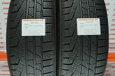 Kasutatud lamellrehv 225/55R16 Pirelli SottoZero Winter 210 Serie II FR 95/H