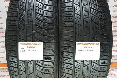 Kasutatud lamellrehv 225/55R16 TOYO Snowprox S954 FR 95/H