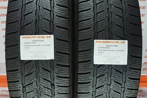 Kasutatud lamellrehv 225/65R16 Continental VanContact Winter 112/110R