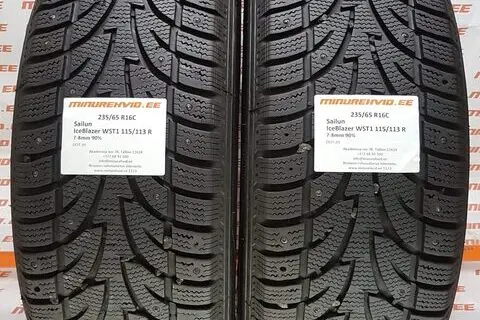 Used studded tire 235/65R16 Sailun IceBlazer WST1 115/113 R