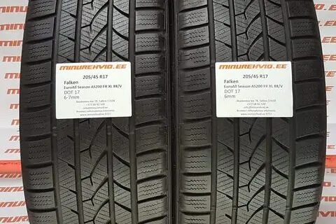 Kasutatud lamellrehv 205/45R17 Falken EuroAll Season AS200 FR XL 88/V