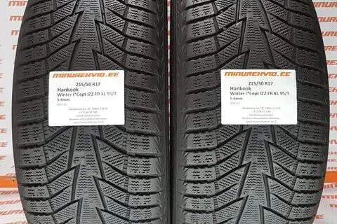 Used studless winter tire 215/50R17 Hankook Winter i Cept IZ2 FR XL 95/T