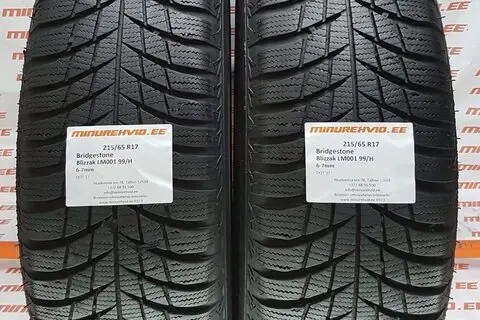 Kasutatud lamellrehv 215/65R17 Bridgestone Blizzak LM001 99/H