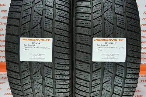 Kasutatud lamellrehv 225/45R17 Continental ContiWinterContact TS830P FR 91/H MO
