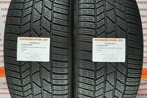 Kasutatud lamellrehv 225/45R17 Continental ContiWinterContact TS830P FR XL 94/H/V