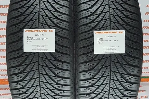 Kasutatud lamellrehv 225/45R17 Fulda MultiControl FR XL 94/V