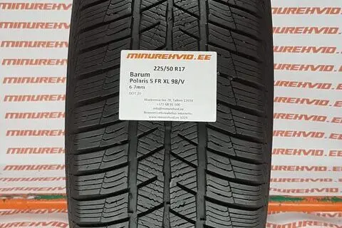 Kasutatud lamellrehv 225/50R17 Barum Polaris 5 FR XL 98/V