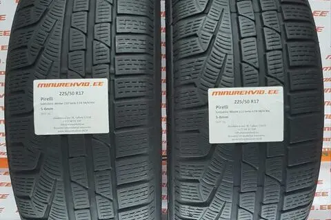Kasutatud lamellrehv 225/50R17 Pirelli SottoZero Winter 210 Serie II RSC FR 94/H