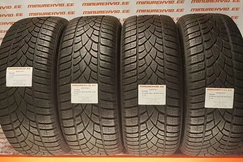 Подержанный нешипованная шина 225/55R17 Dunlop SP Winter Sport 3D DSST 97/H RSC