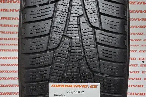 Подержанный нешипованная шина 225/55R17 Kumho I Zen KW31 FR XL 101/R