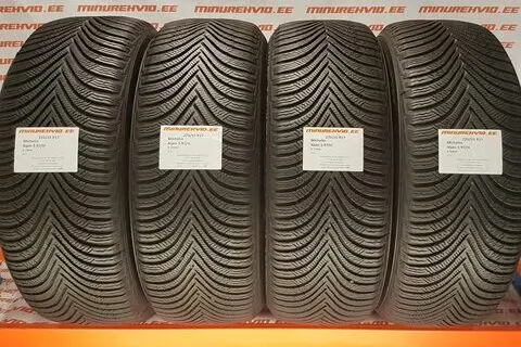 Подержанный нешипованная шина 225/55R17 Michelin Alpin 5 97/H