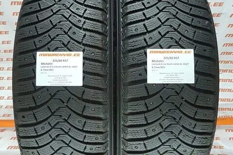 Used studded tire 225/60R17 Michelin Latitude X-Ice North LXIN2 XL 103/T