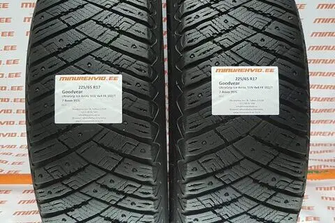 Kasutatud naastrehv 225/65R17 GoodYear UltraGrip Ice Arctic SUV 4x4 FR 102/T