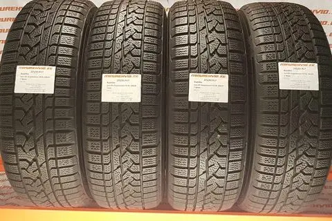 Подержанный нешипованная шина 225/65R17 Kumho Izen RV Asymmetric FR XL 106/H