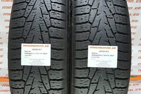Kasutatud naastrehv 225/65R17 Nokian Hakkapeliitta 7 SUV XL 106/T