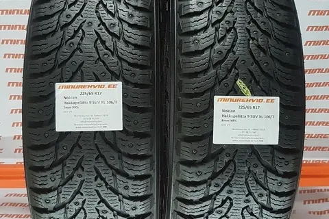 Kasutatud naastrehv 225/65R17 Nokian Hakkapeliitta 9 SUV XL 106/T