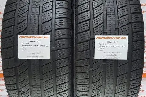 Подержанный нешипованная шина 235/55R17 All Season VI-782 AS FR XL 103/V