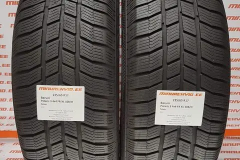 Подержанный нешипованная шина 235/65R17 Barum Polaris 3 4x4 FR XL 108/H