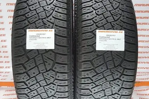 Kasutatud naastrehv 235/65R17 Continental IceContact 2 SUV FR XL 108/T