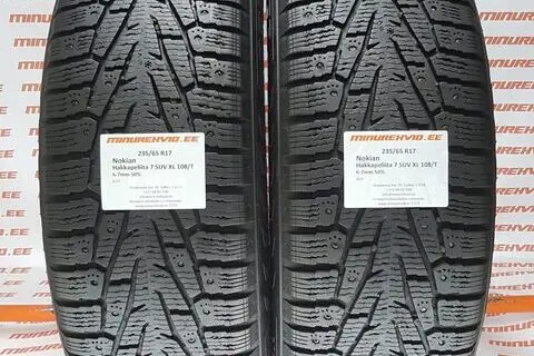 Kasutatud naastrehv 235/65R17 Nokian Hakkapeliitta 7 SUV XL 108/T
