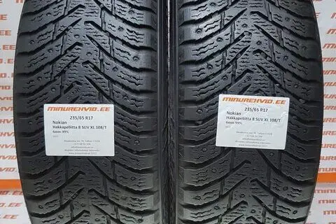 Kasutatud naastrehv 235/65R17 Nokian Hakkapeliitta 8 SUV XL 108/T