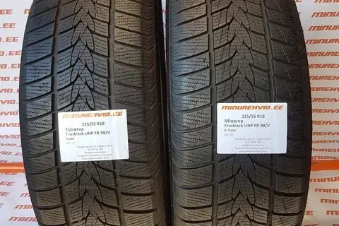 Used studless winter tire 225/55R18 Minerva Frostrack UHP FR 98/V
