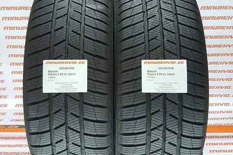 Used studless winter tire 225/60R18 Barum Polaris 5 FR XL 104/V.