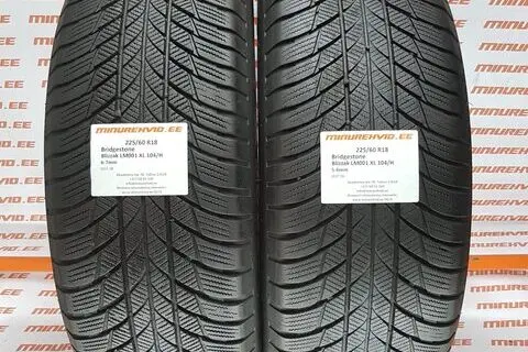 Used studless winter tire 225/60R18 Bridgestone Blizzak LM001 XL 104/H
