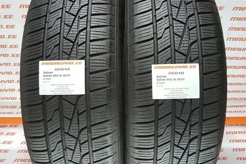 Подержанный нешипованная шина 235/60R18 Delinte AW5 XL 107/V