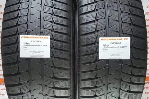 Подержанный нешипованная шина 255/55R18 Falken HS 449 Eurowinter FR XL 109/V