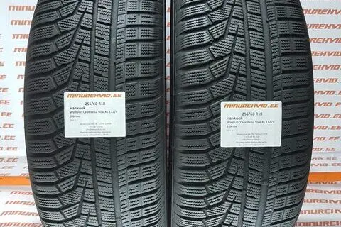 Подержанный нешипованная шина 255/60R18 Hankook Winter I*Cept Evo 2 SUV XL 112/V