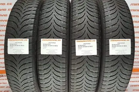 Подержанный нешипованная шина 155/70R19 Bridgestone Blizzak LM-005 XL 88/Q