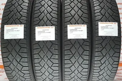 Подержанный нешипованная шина 155/70R19 Continental VikingContact 7 XL 88/T