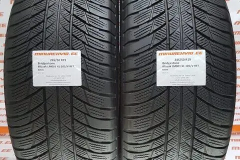 Kasutatud lamellrehv 245/50R19 Bridgestone Blizzak LM001 RSC XL 105/V