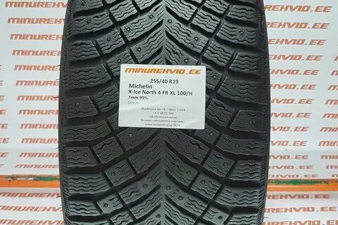 Kasutatud naastrehv 255/40R19 Michelin X-Ice North 4 FR XL 100/H