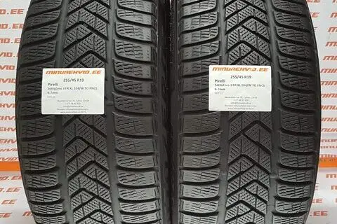 Kasutatud lamellrehv 255/45R19 Pirelli SottoZero 3 FR XL 104/W TO PNCS