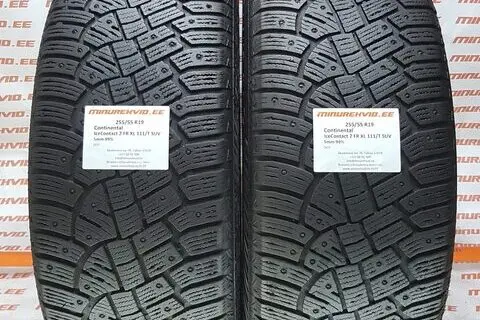 Kasutatud naastrehv 255/55R19 Continental IceContact 2 FR XL 111/T SUV