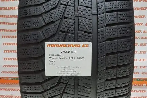 Kasutatud lamellrehv 275/35R19 Hankook Winter i Cept Evo 2 FR XL 100/V