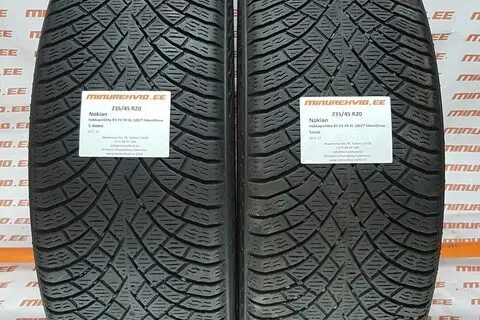 Kasutatud lamellrehv 235/45R20 Nokian Hakkapeliitta R5 EV FR XL 100/T SilentDrive