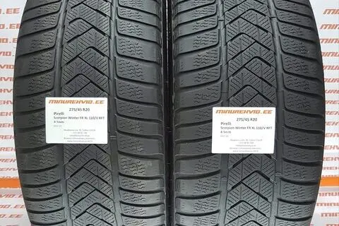 Kasutatud lamellrehv 275/45R20 Pirelli Scorpion Winter FR XL 110/V RSC