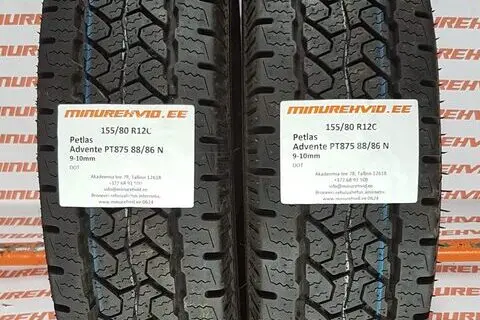 Used summer tire 155/80R12 Petlas Advente PT875 88/86 N