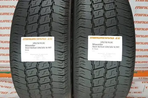 Used summer tire 195/50R13 Maxmiler Steel Belted 104/101 N FRT